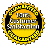 Click to see our 100% Satisfaction Guarantee Click to see our 100% Satisfaction Guarantee